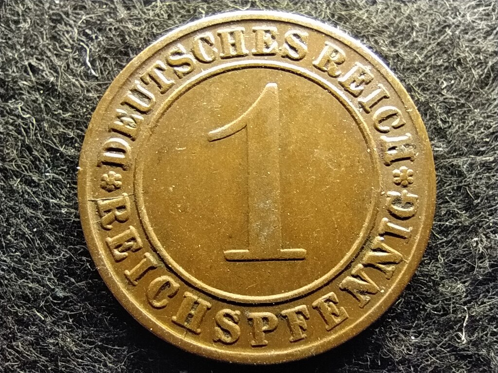 N&eacute;metorsz&aacute;g Weimari K&ouml;zt&aacute;rsas&aacute;g (1919-1933) 1 birodalmi pfennig