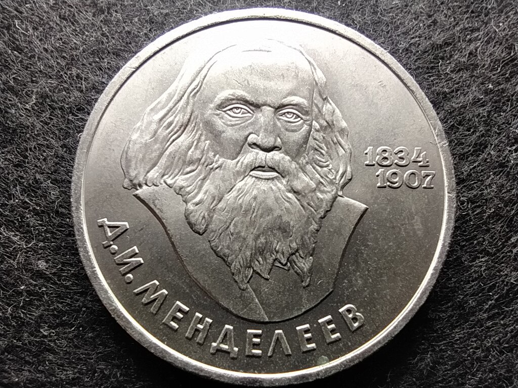Szovjetuni&oacute; Dmitrij Ivanovics Mengyelejev 1 Rubel