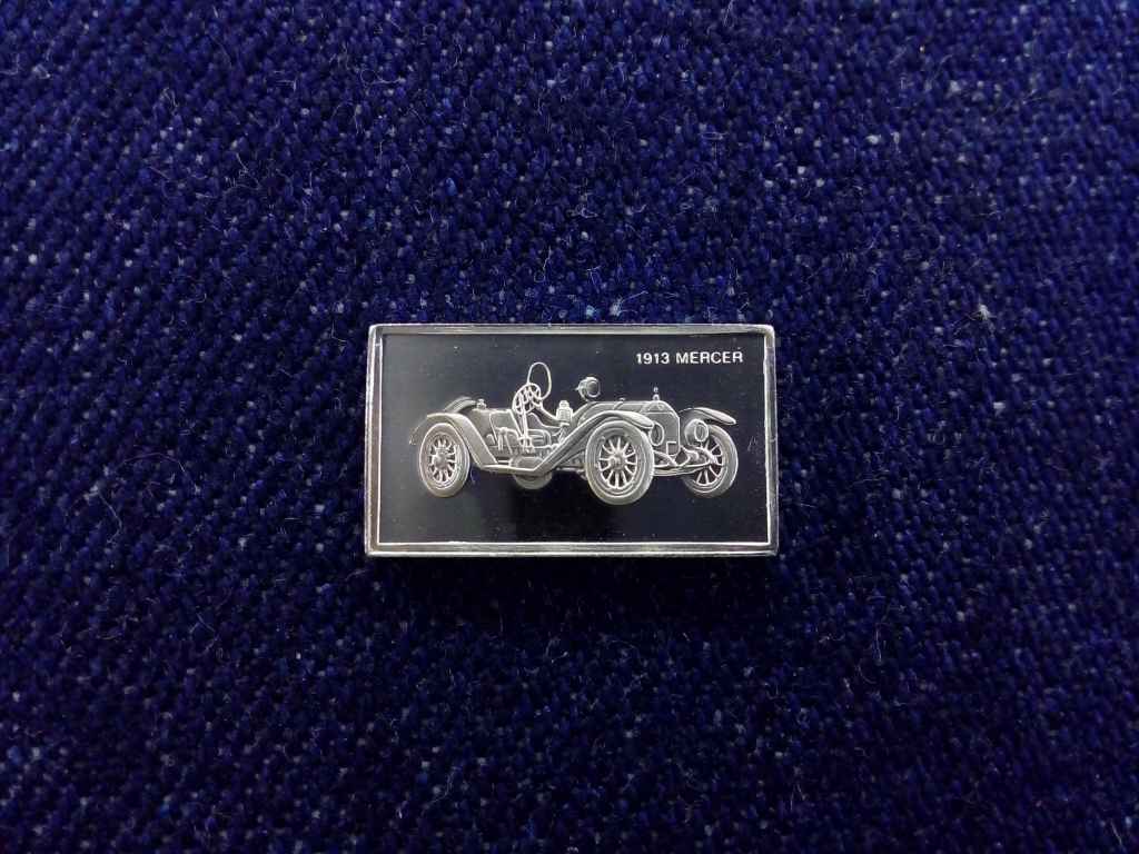 USA Franklin Aut&oacute;s Mini-Ingot Mercer 1913 .925 ez&uuml;st