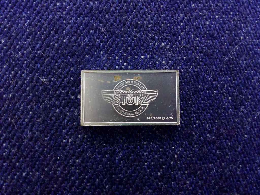 USA Franklin Aut&oacute;s Mini-Ingot Stutz 1913 .925 ez&uuml;st