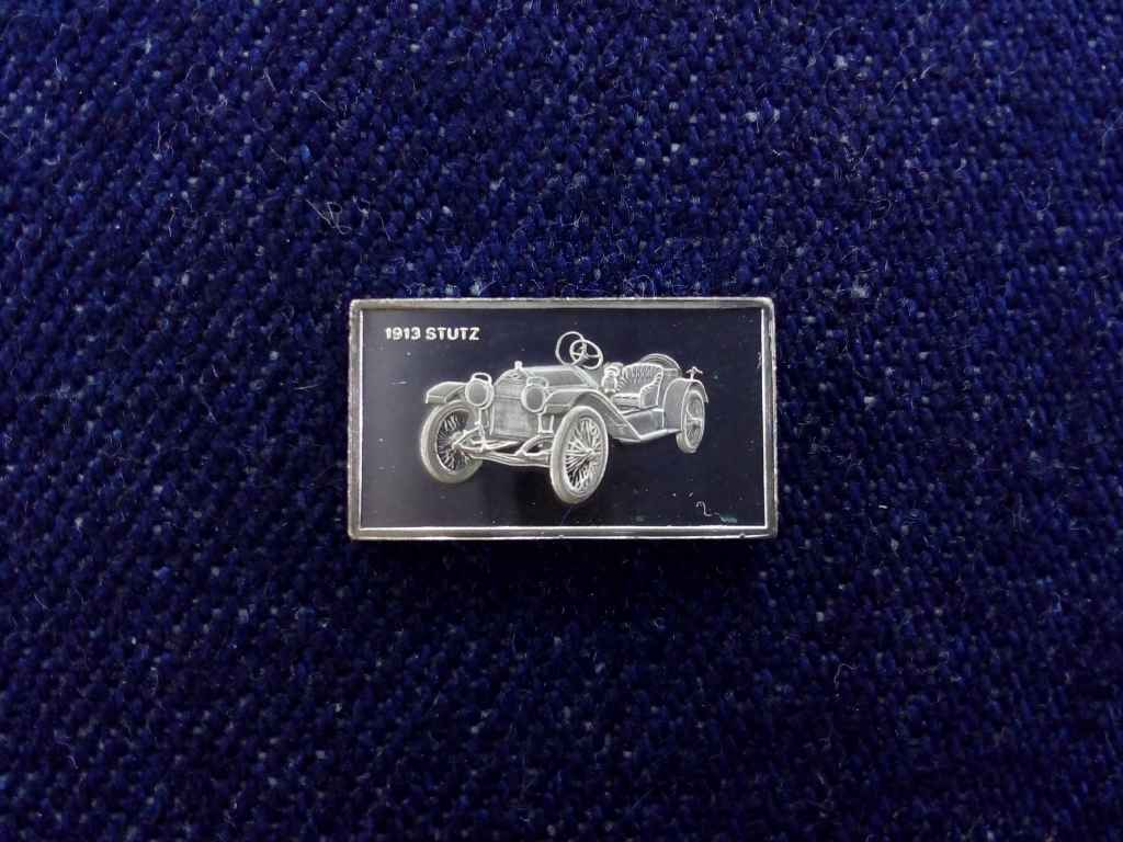 USA Franklin Aut&oacute;s Mini-Ingot Stutz 1913 .925 ez&uuml;st