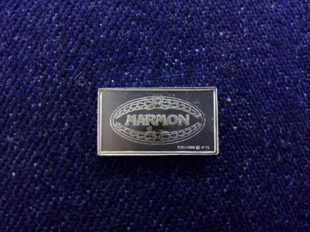 USA Franklin Aut&oacute;s Mini-Ingot Marmon 1911 .925 ez&uuml;st