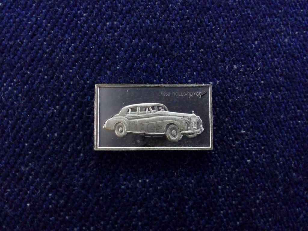 USA Franklin Aut&oacute;s Mini-Ingot Rolls-Royce 1959 .925 ez&uuml;st
