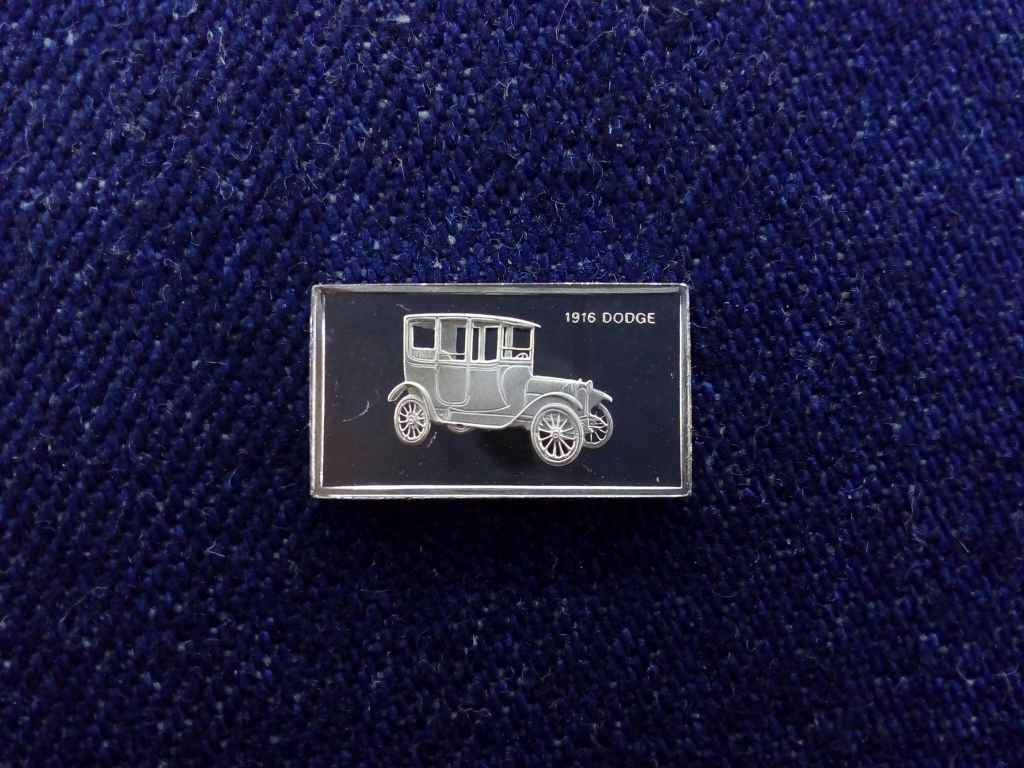 USA Franklin Aut&oacute;s Mini-Ingot Dodge 1916 .925 ez&uuml;st