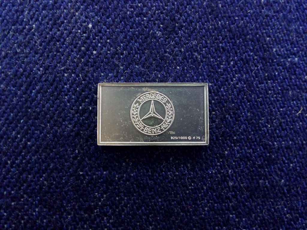 USA Franklin Aut&oacute;s Mini-Ingot Mercedes-Benz 1928 .925 ez&uuml;st