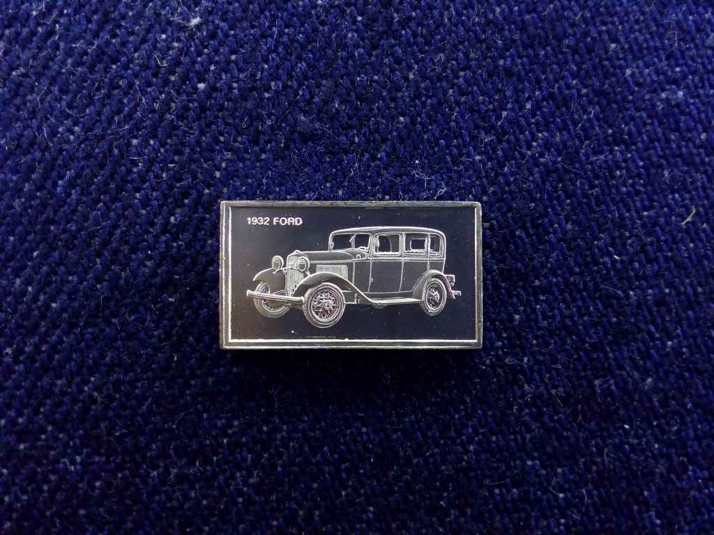 USA Franklin Aut&oacute;s Mini-Ingot Ford 1932 .925 ez&uuml;st