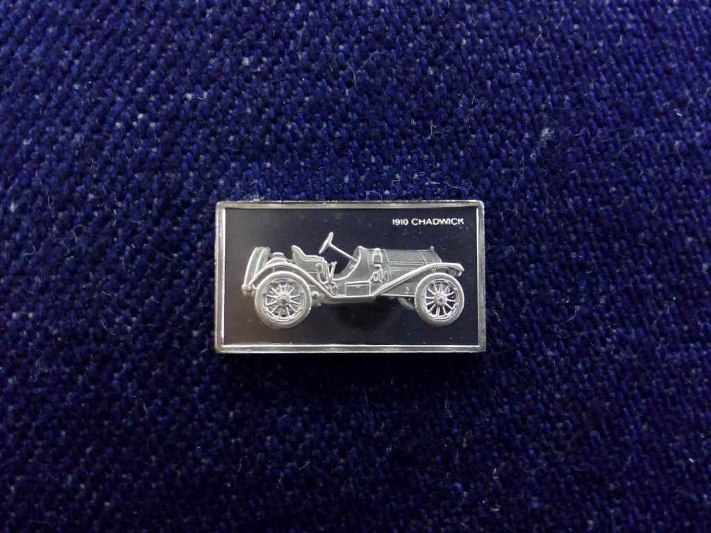 USA Franklin Aut&oacute;s Mini-Ingot Chadwick 1910 .925 ez&uuml;st