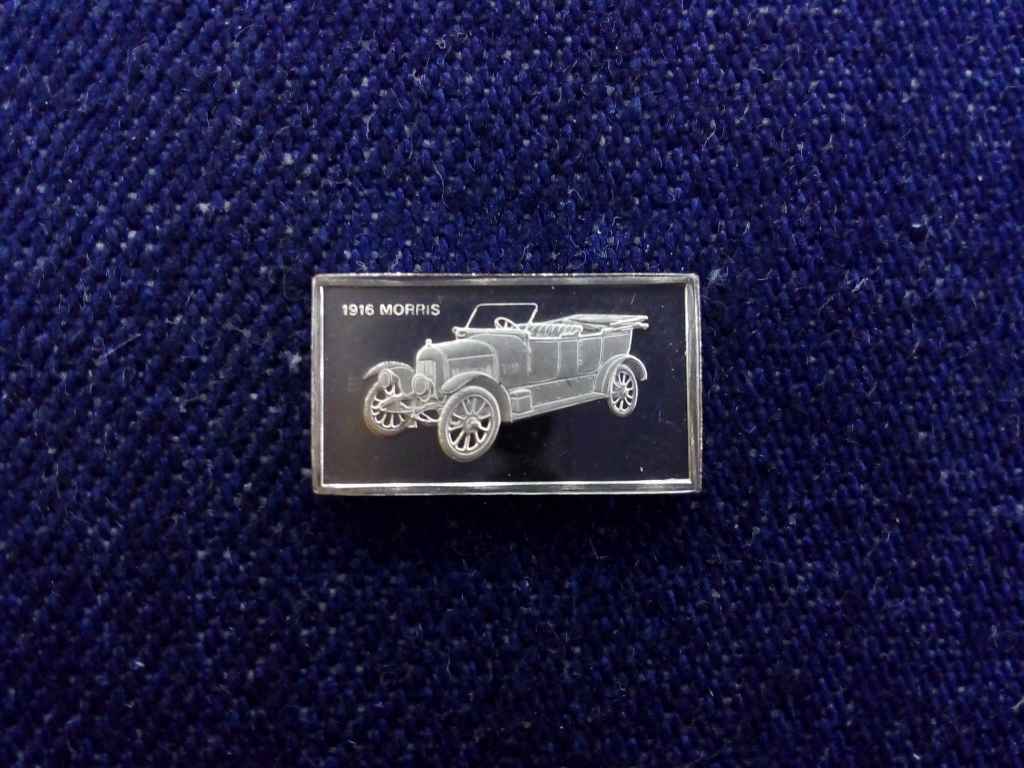 USA Franklin Aut&oacute;s Mini-Ingot Morris 1916 .925 ez&uuml;st
