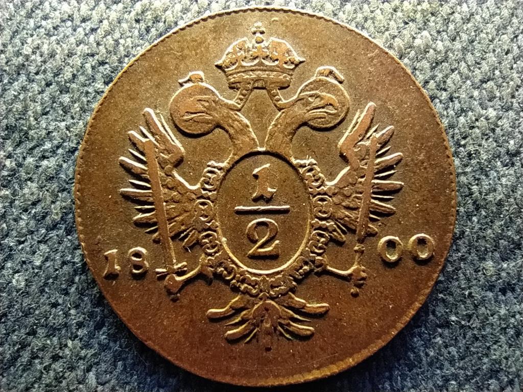 Ausztria II. Ferenc (1792-1835) 1/2 Krajc&aacute;r