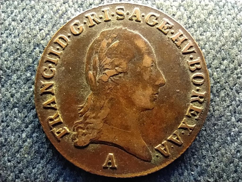 Ausztria II. Ferenc (1792-1835) 1/2 Krajc&aacute;r