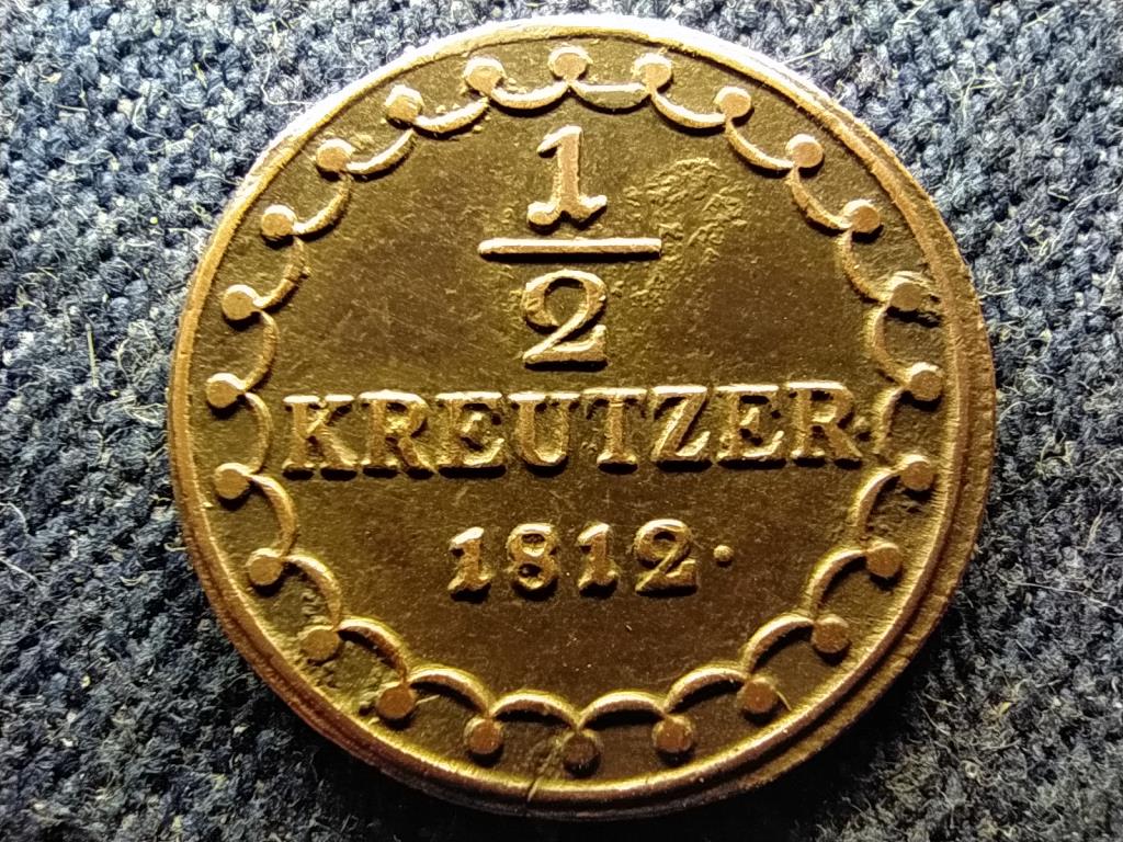 Ausztria II. Ferenc (1792-1835) 1/2 Krajc&aacute;r