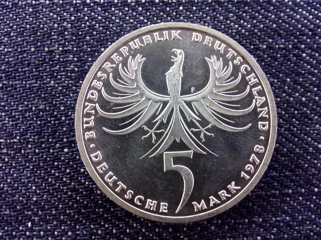 N&eacute;metorsz&aacute;g Balthasar Neumann hal&aacute;l&aacute;nak 225. &eacute;vfordul&oacute;ja .625 ez&uuml;st 5 M&aacute;rka