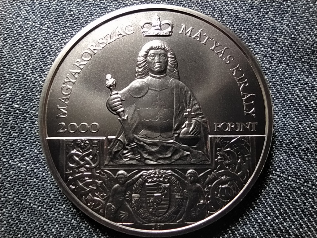 M&aacute;ty&aacute;s kir&aacute;ly eml&eacute;k&eacute;v 2000 Forint