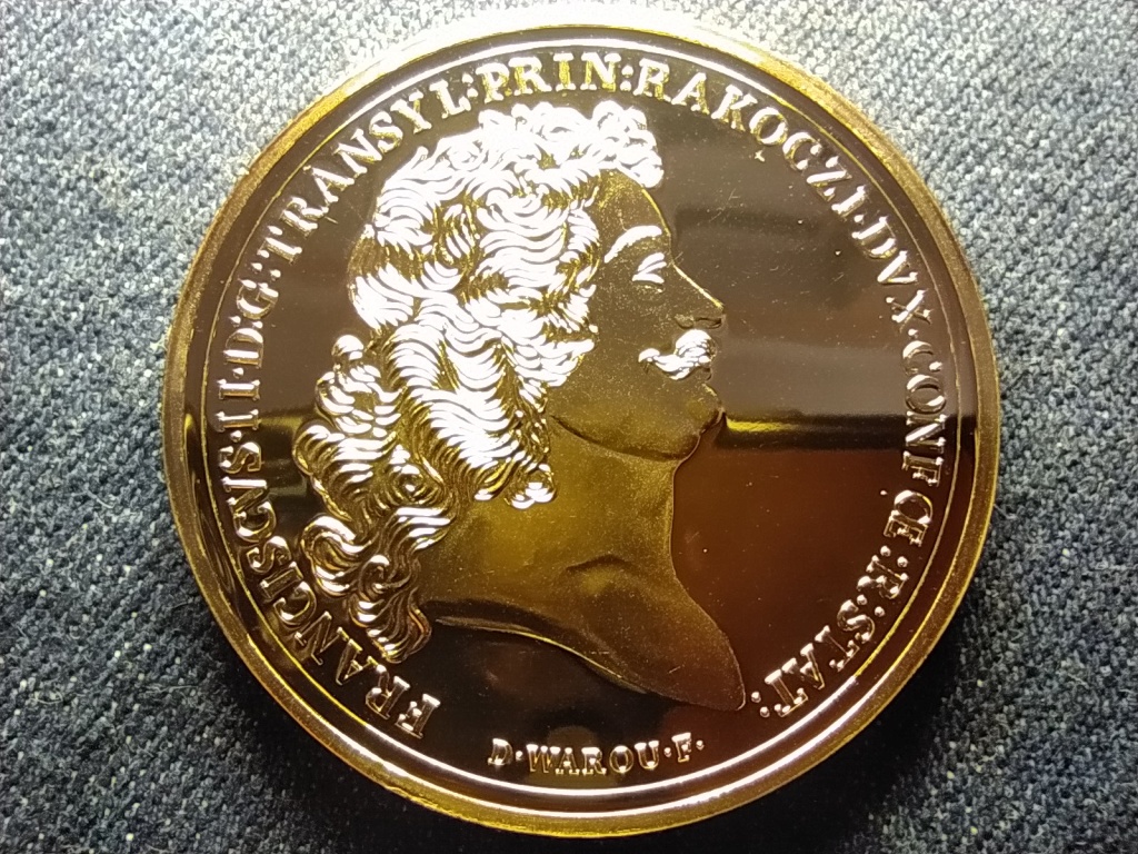 Magyar arany&oacute;ri&aacute;sok II. R&aacute;k&oacute;czi Ferenc &eacute;rem, 1703, ut&aacute;nveret