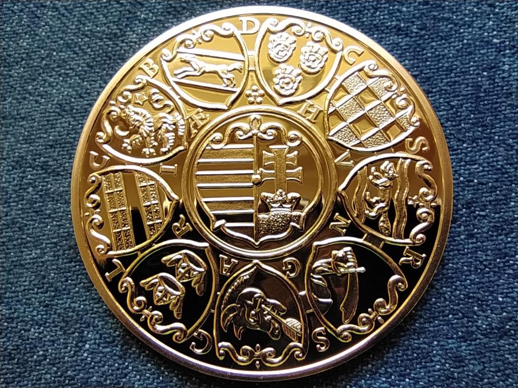 Magyar arany&oacute;ri&aacute;sok II. M&aacute;ty&aacute;s 6 aranyduk&aacute;t, 1608, ut&aacute;nveret