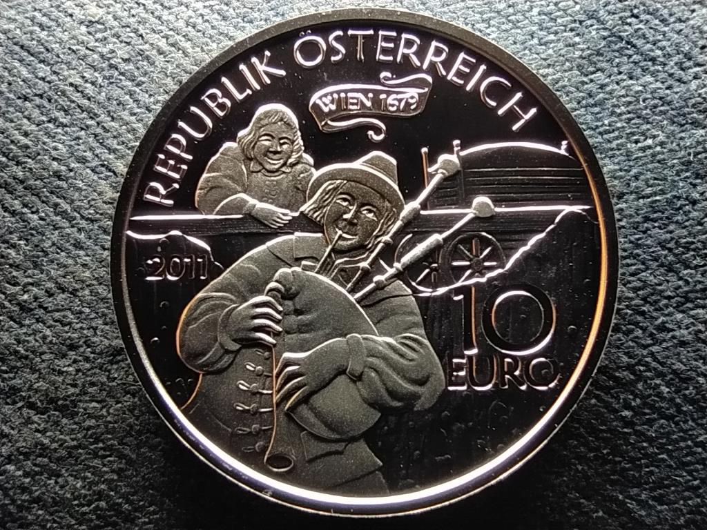 Ausztria Kedves Augustin .925 ez&uuml;st 10 Euro