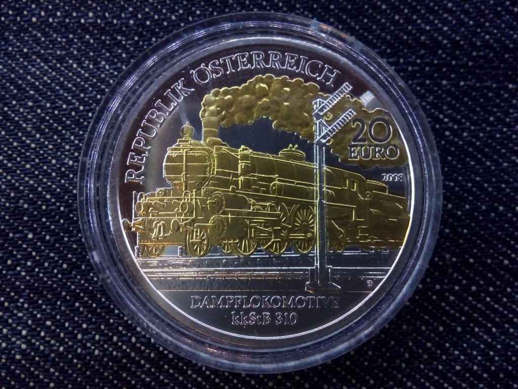 Ausztria B&eacute;cs &eacute;szaki p&aacute;lyaudvar .900 ez&uuml;st 20 Euro
