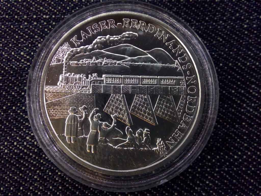 Ausztria Ferdin&aacute;nd cs&aacute;sz&aacute;r &eacute;szaki vas&uacute;t .900 ez&uuml;st 20 Euro