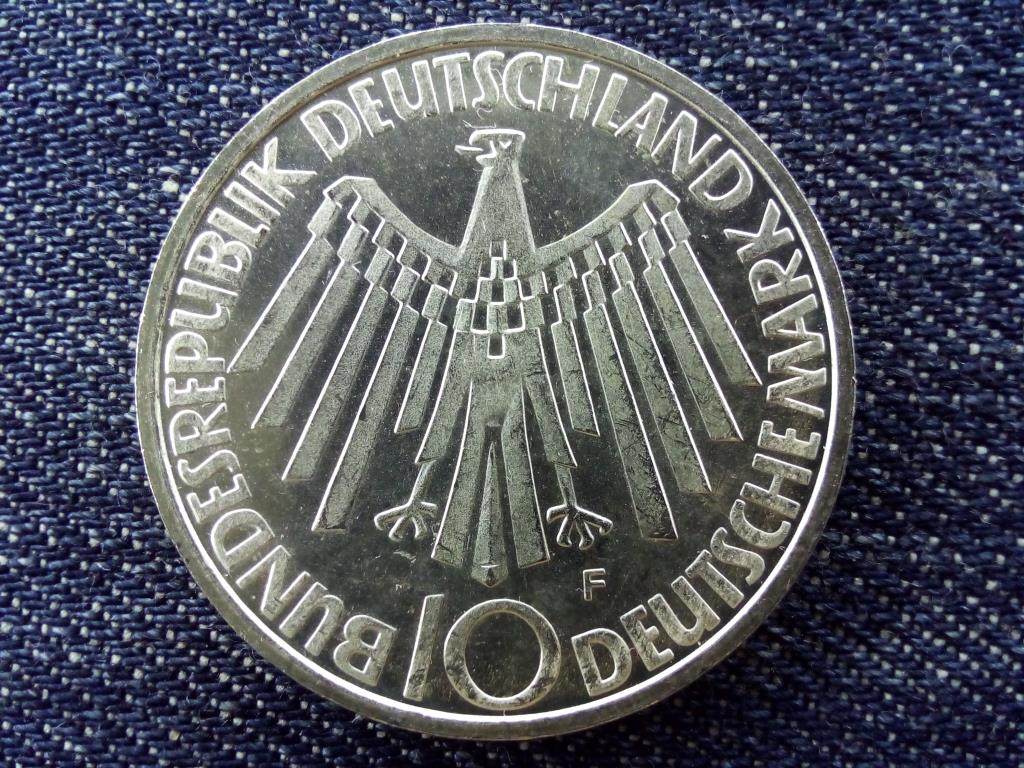N&eacute;metorsz&aacute;g 1972-es m&uuml;ncheni olimpiai j&aacute;t&eacute;kok spir&aacute;l .625 ez&uuml;st 10 M&aacute;rka