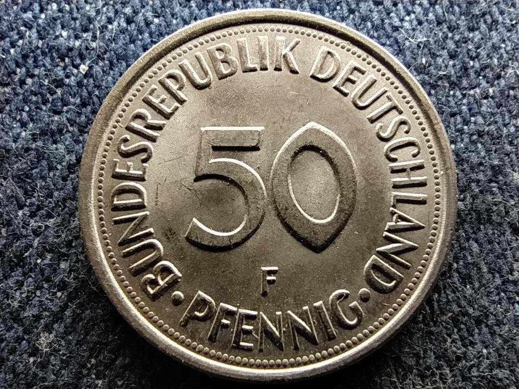 N&eacute;metorsz&aacute;g N&eacute;met Szocialista K&ouml;zt&aacute;rsas&aacute;g (1949-1990) 50 Pfennig 