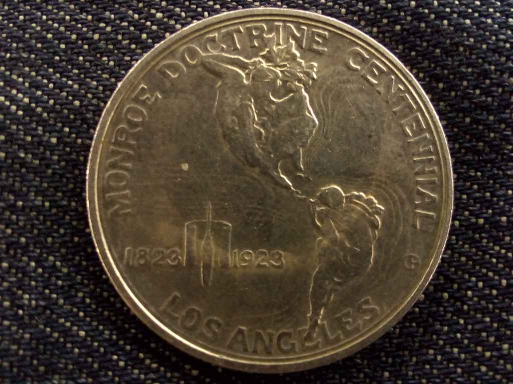 USA Monroe doktr&iacute;na centen&aacute;rium .900 ez&uuml;st 0.5 Doll&aacute;r