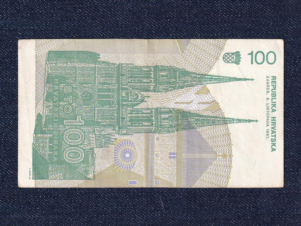 Horv&aacute;torsz&aacute;g 100 D&iacute;n&aacute;r bankjegy