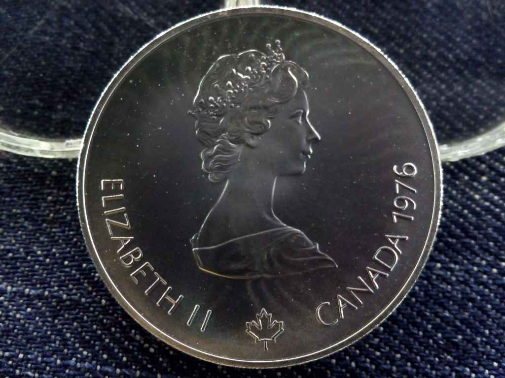 Kanada XXI. Olimpiai j&aacute;t&eacute;kok V&iacute;v&aacute;s .925 ez&uuml;st 5 Doll&aacute;r