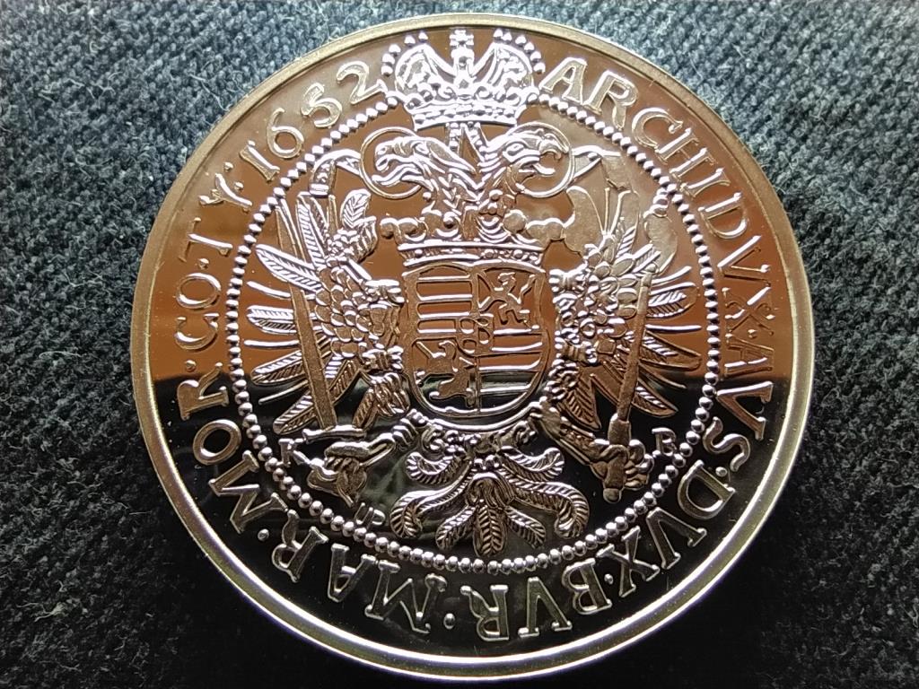 Magyar tall&eacute;rok ut&aacute;nveretben III. Ferdin&aacute;nd 1652 .999 ez&uuml;st