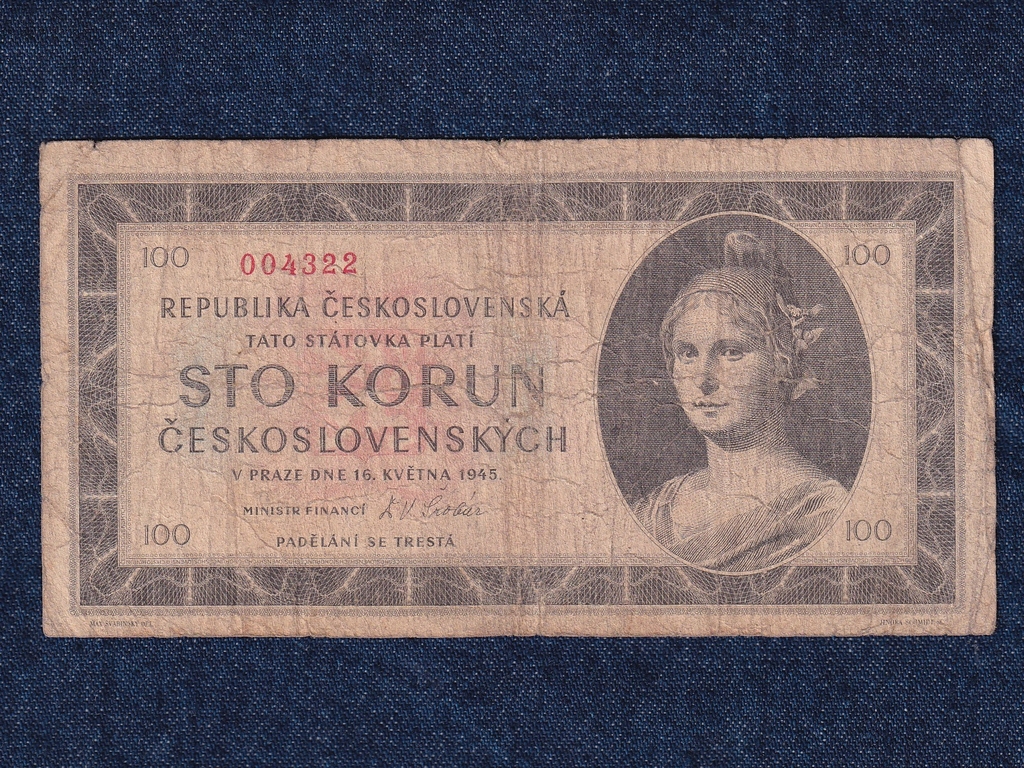 Csehszlov&aacute;kia 100 Korona 