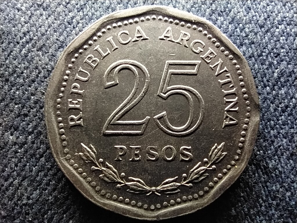 Argent&iacute;na Faustino Sarmiento 25 Peso 