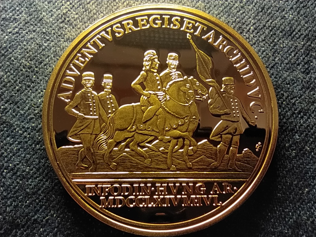 Magyar arany&oacute;ri&aacute;sok II. J&oacute;zsef, b&aacute;nyal&aacute;togat&oacute;i &eacute;rem, 1764, ut&aacute;nveret
