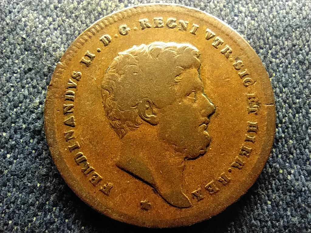 Olasz &Aacute;llamok II. Ferdin&aacute;nd (1830-1859) 2 Tornesi 