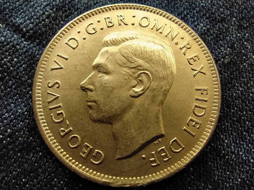 Ausztr&aacute;lia VI. Gy&ouml;rgy (1936-1952) .500 Ez&uuml;st 1 Florin 