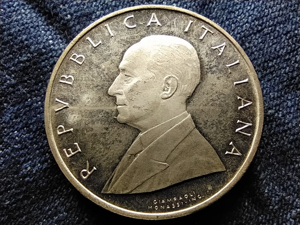 Olaszorsz&aacute;g Guglielmo Marconi .835 Ez&uuml;st 500 L&iacute;ra 