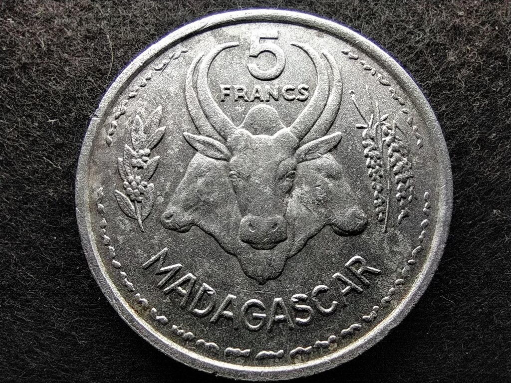 Madagaszk&aacute;r 5 Frank 