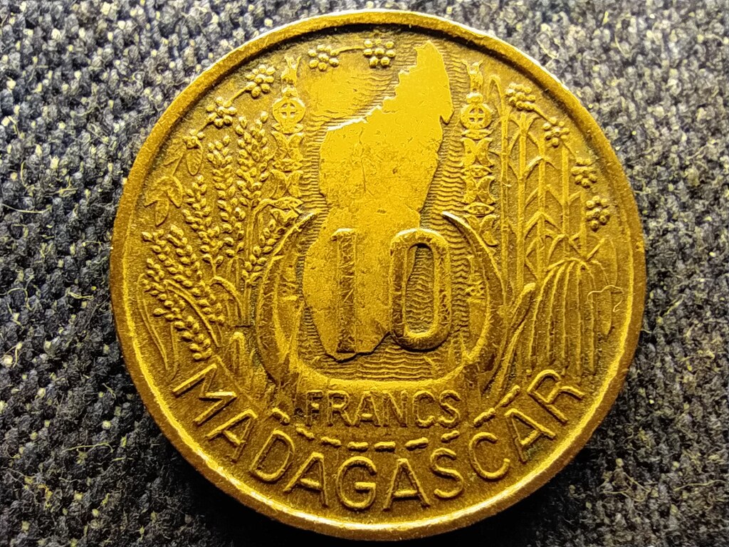 Madagaszk&aacute;r 10 Frank 