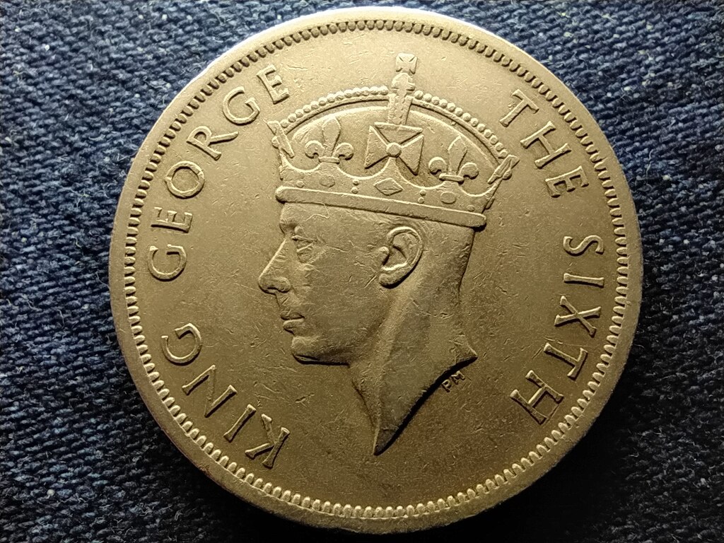 Zimbabwe VI. Gy&ouml;rgy (1936-1952) 1/2 Korona 