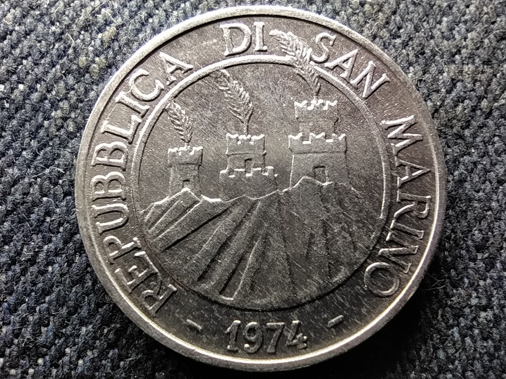 San Marino S&uuml;ndiszn&oacute; 5 L&iacute;ra 