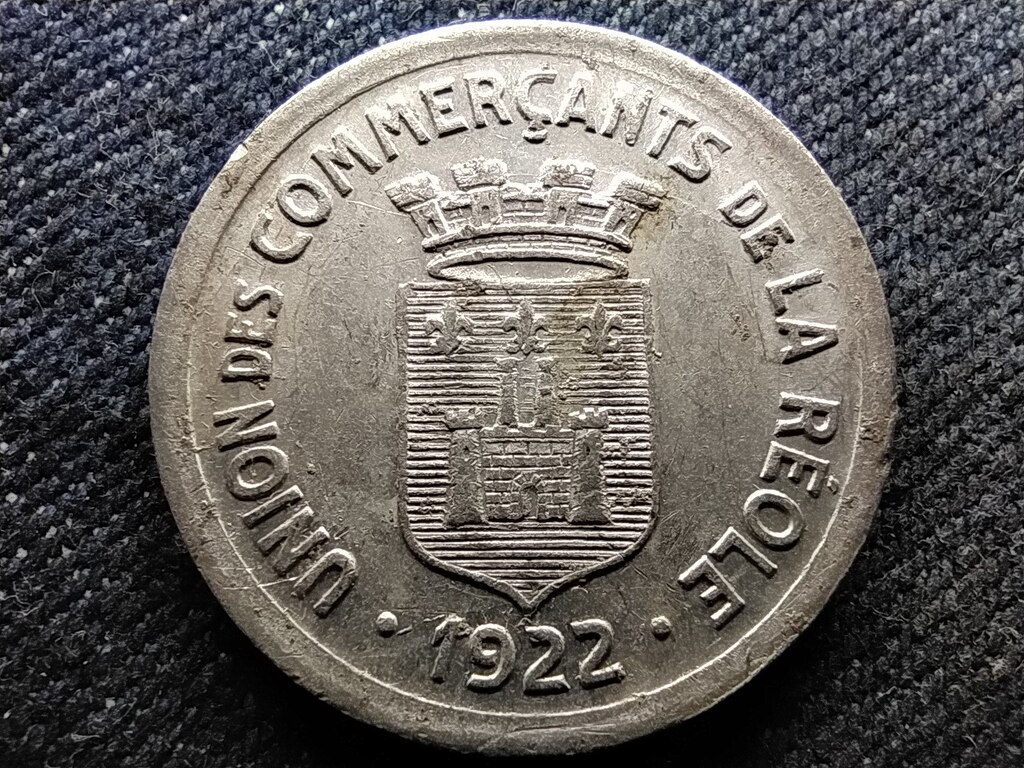 Franciaorsz&aacute;g La R&eacute;ole v&aacute;rosa 25 Centimes 