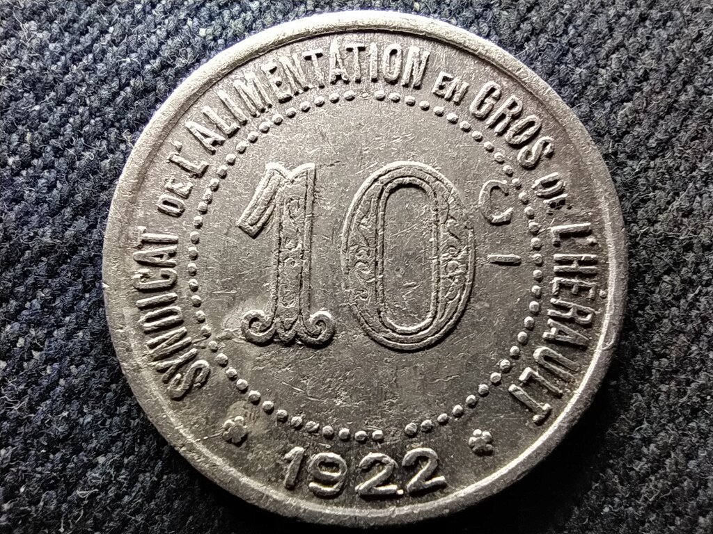 Franciaorsz&aacute;g H&eacute;rault megye 10 Centimes 