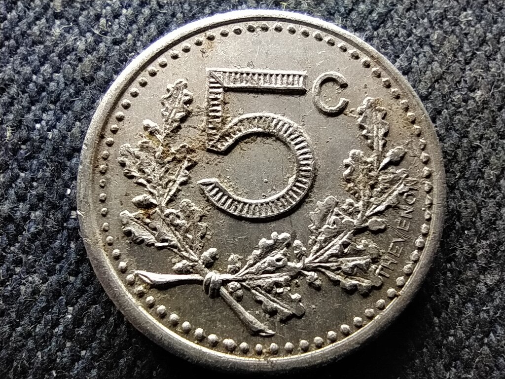Franciaorsz&aacute;g Hirson k&ouml;zs&eacute;ge 5 Centimes 