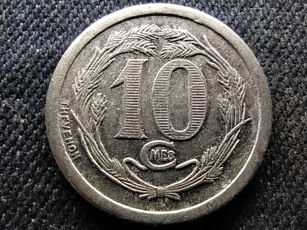 Franciaorsz&aacute;g Ch&acirc;tellerault k&ouml;zs&eacute;ge 10 Centimes 
