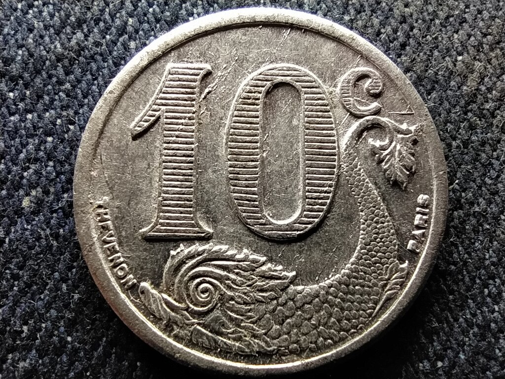 Franciaorsz&aacute;g La Rochelle k&ouml;zs&eacute;g 10 Centimes 