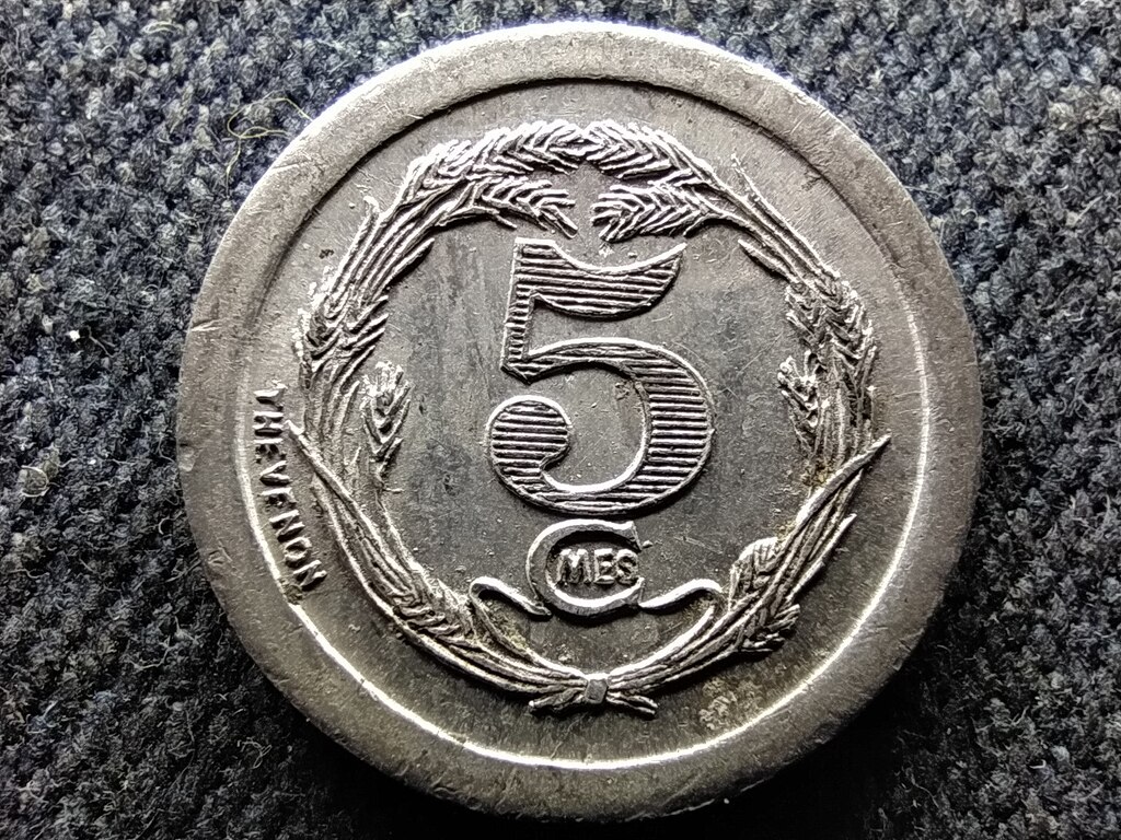Franciaorsz&aacute;g Deux-S&eacute;vres megye 5 Centimes 