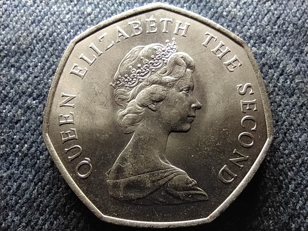 Jersey II. Erzs&eacute;bet (1952-2022) 50 &Uacute;j Penny 