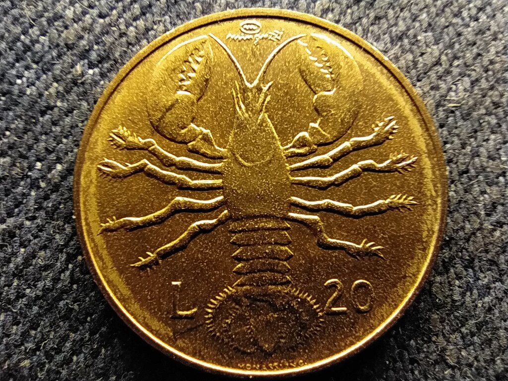 San Marino Hom&aacute;r 20 L&iacute;ra 