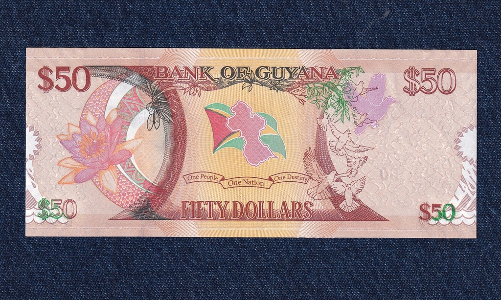 Guyana 50 Doll&aacute;r 