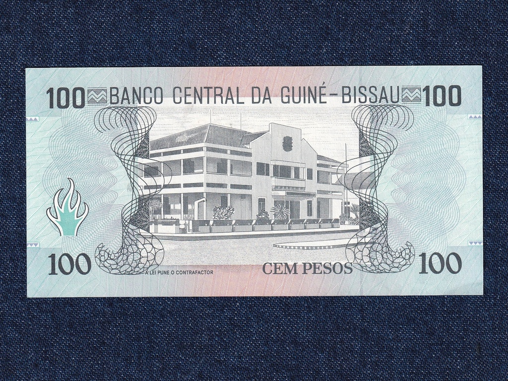 Bissau-Guinea 100 pez&oacute; 