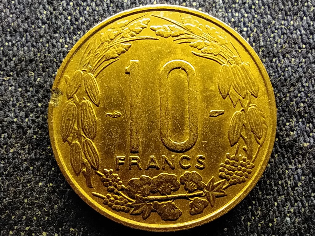 K&ouml;z&eacute;p-afrikai &Aacute;llamok 10 Frank 