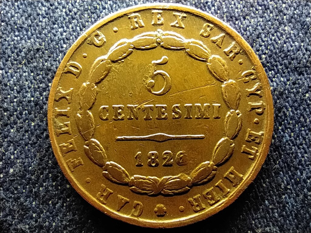 Olaszorsz&aacute;g 5 Centesimi 